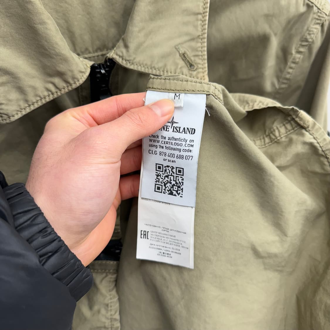 [M] 스톤아일랜드 포켓 오버셔츠  상품이미지5