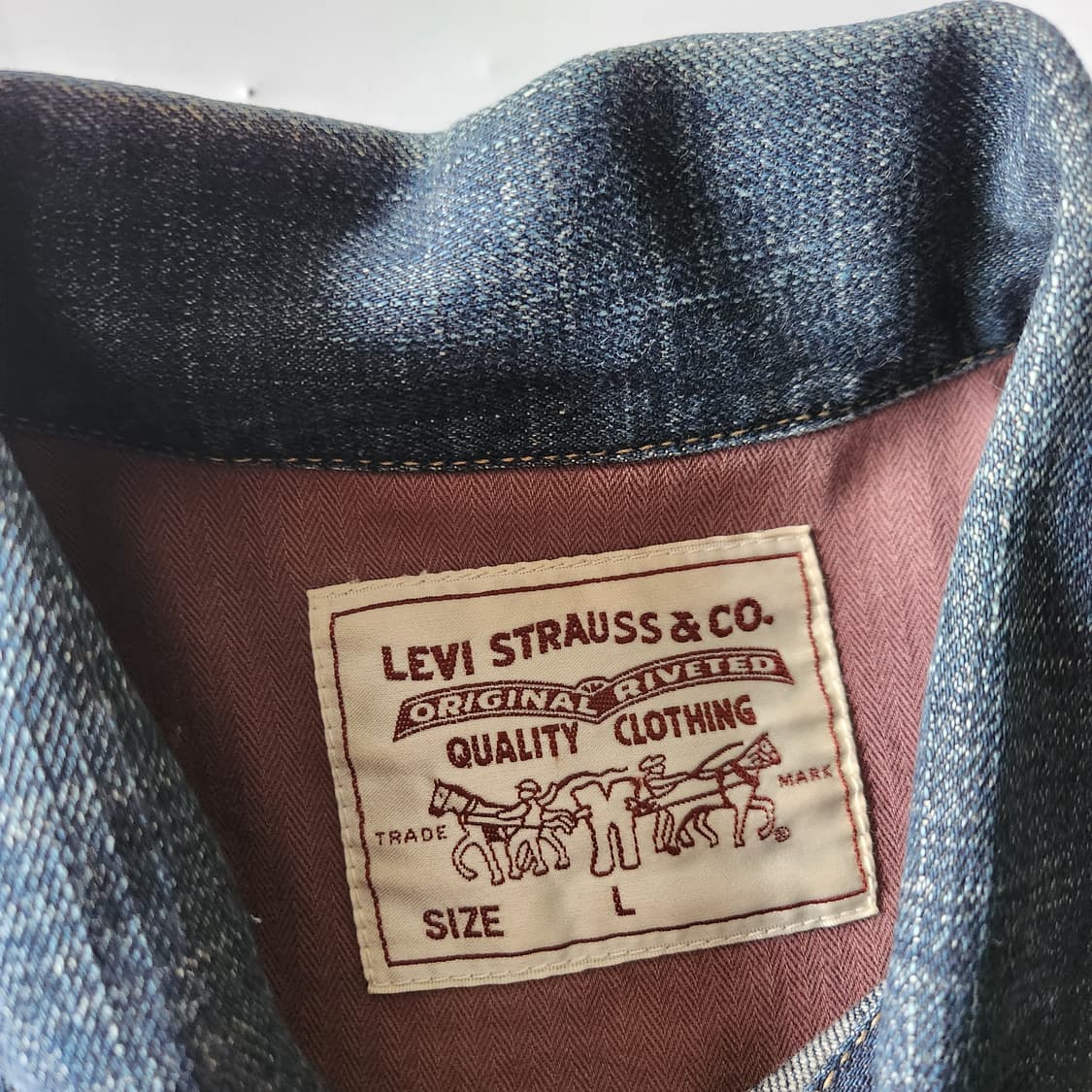 00s 리바이스 재팬 1세대 데님 트러커 자켓 상품이미지6