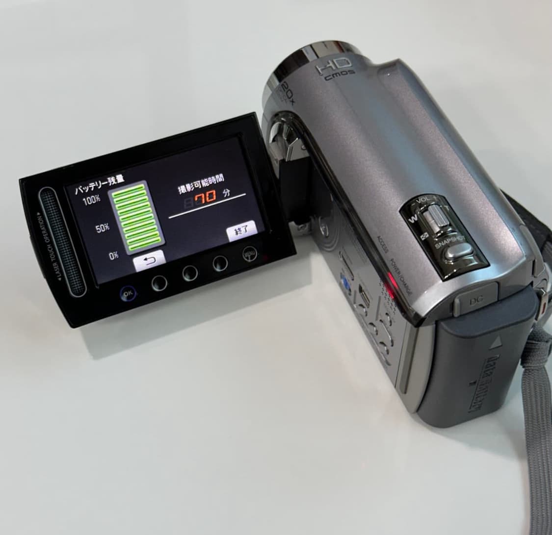 급처 택포 JVC 빈티지 캠코더 gz-hd230 상품이미지7