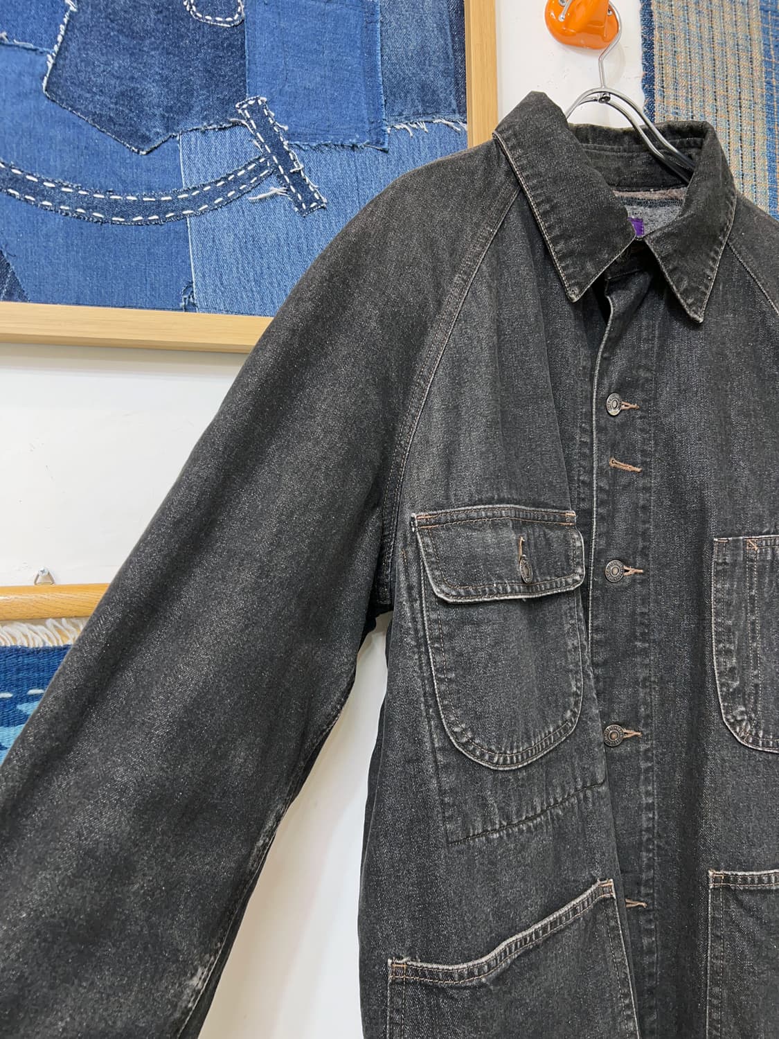 NEPENTHES Raglan Wool Work Jacket  상품이미지4
