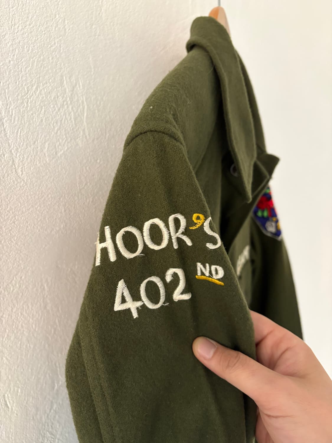 50-60's U.S Army og-108 tour wool shirt 상품이미지7