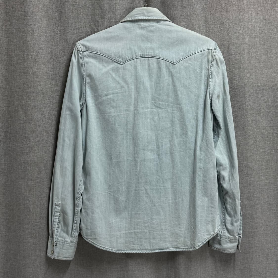 ​[M] 리바이스 웨스턴 데님 셔츠 (연청) 상품이미지5