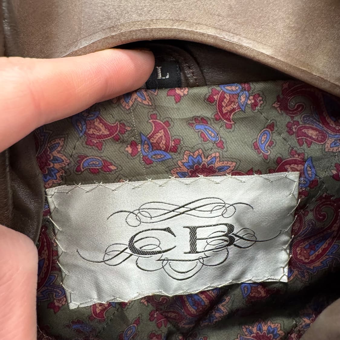 90s JPN VINTAGE 양가죽 스웨이드 미디 코트 브라운 상품이미지5