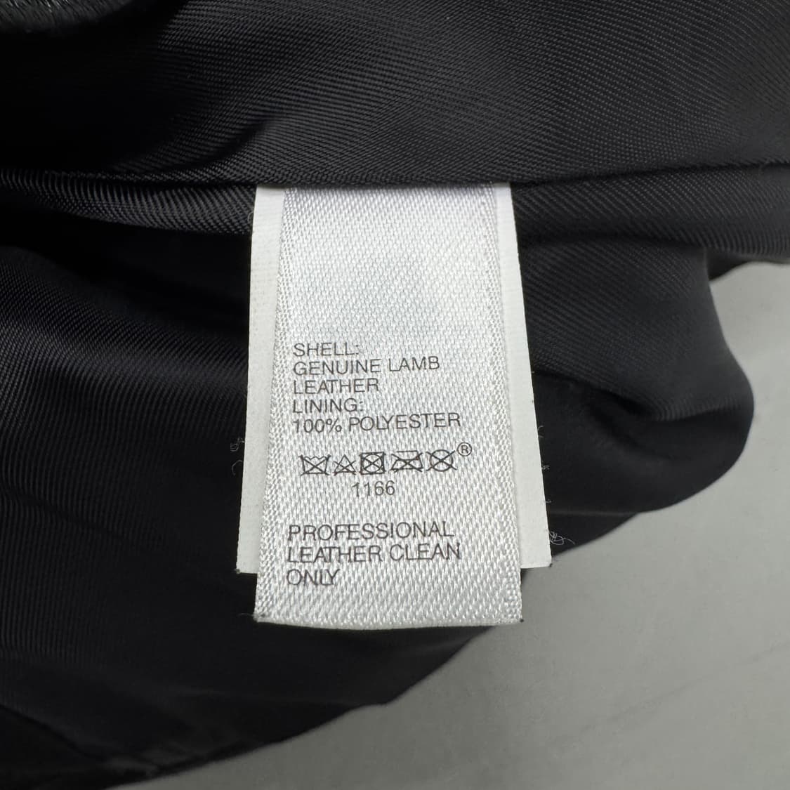 갭 리얼레더 양가죽 바이커 사선 라이더 가죽자켓 상품이미지8