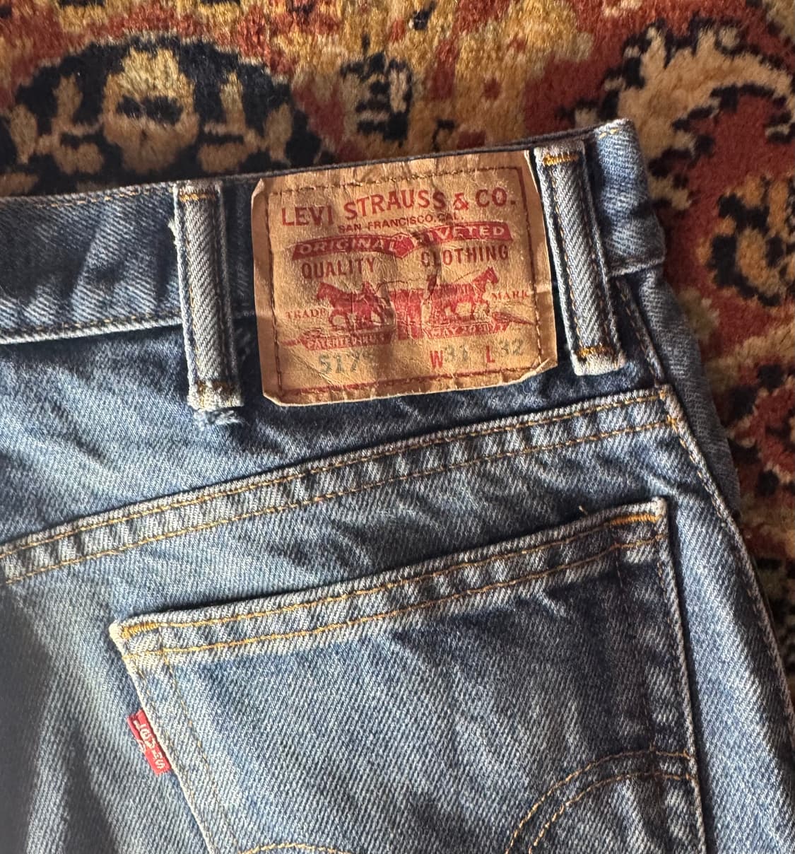 빈티지 리바이스 517 데님 팬츠 "31" (454) 상품이미지3