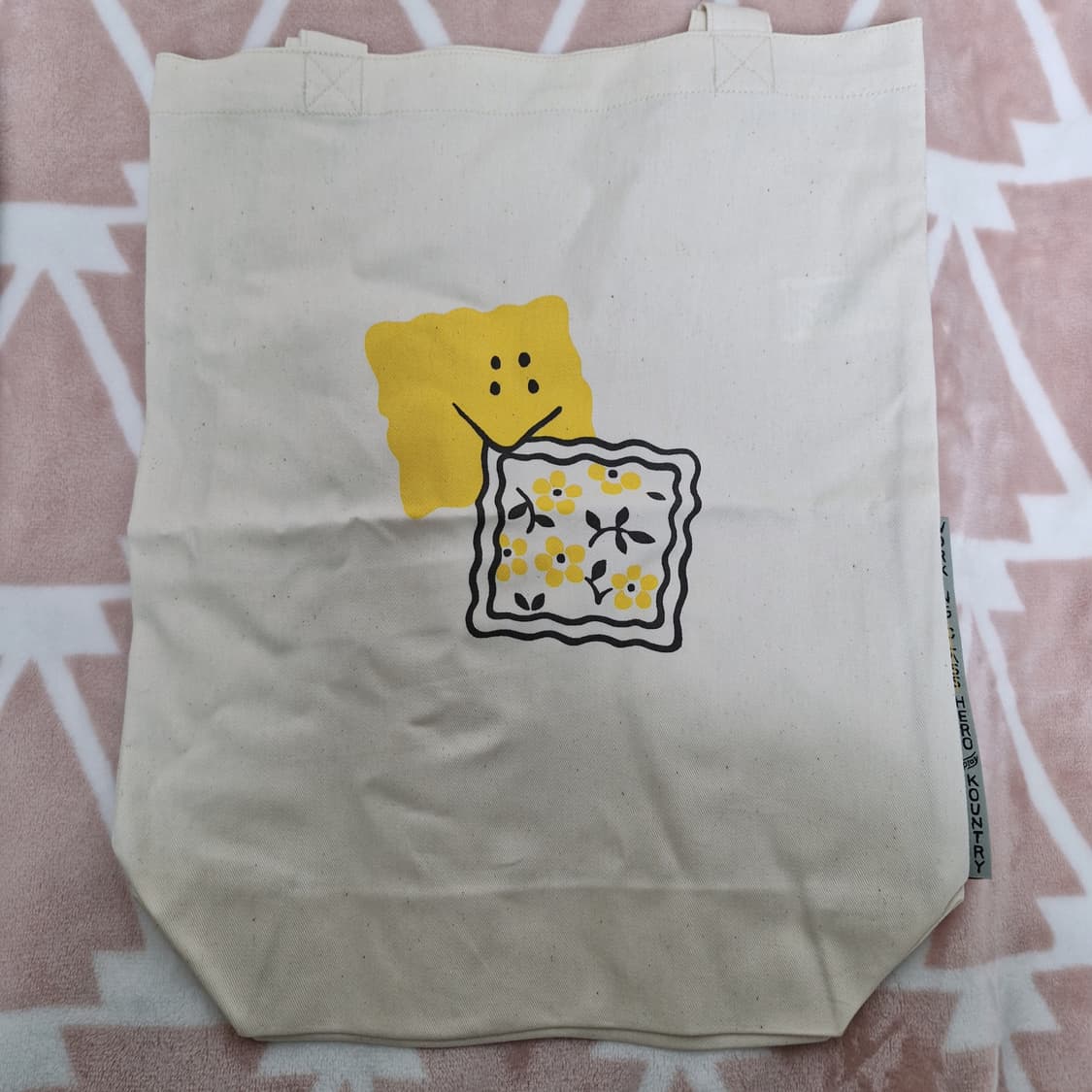 캐피탈 Kapital 트윌 노벨 토트백 키나리 쿠키 에코백 상품이미지3