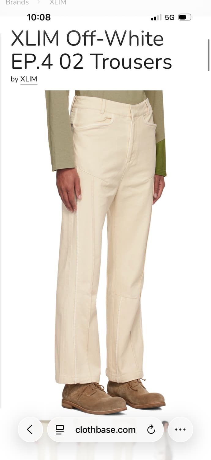Xlim 바지 상품이미지2
