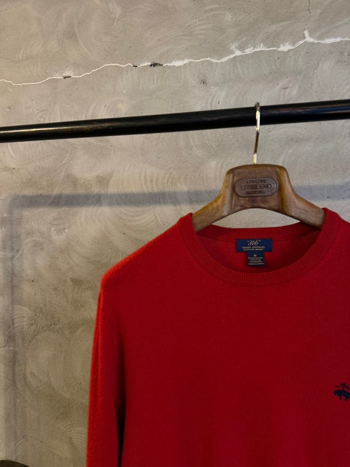 브룩스 브라더스 크루넥 니트 100 상품이미지3