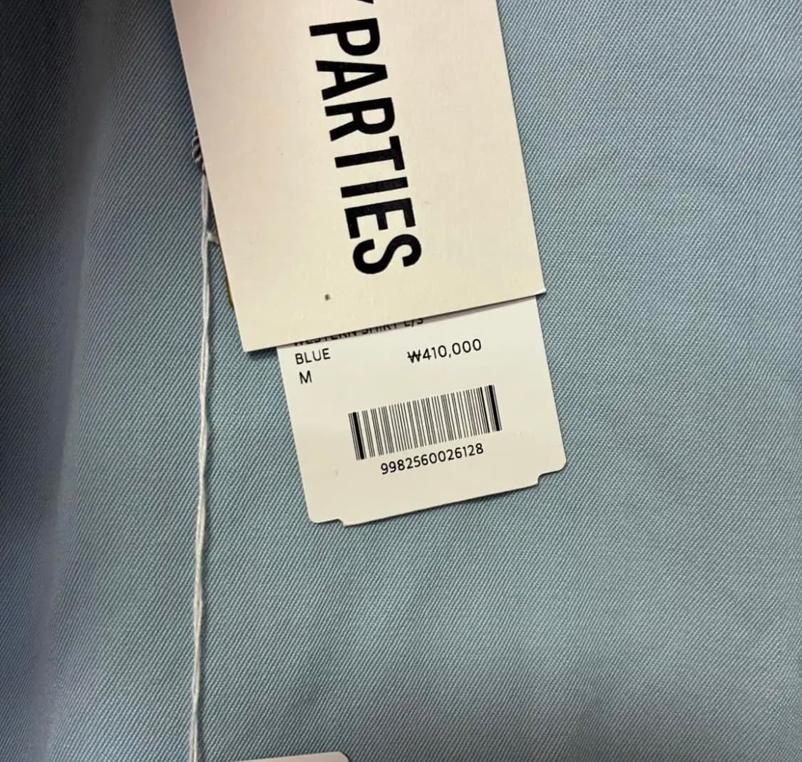 [M]와코마리아 웨스턴셔츠 블루 상품이미지4