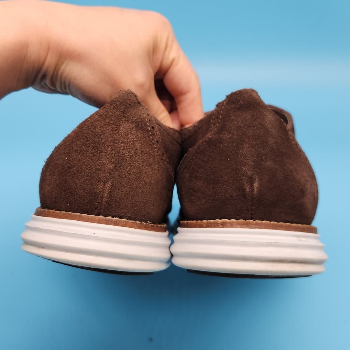 oo 스케쳐스 스웨이드 윙팁슈즈275 상품이미지4