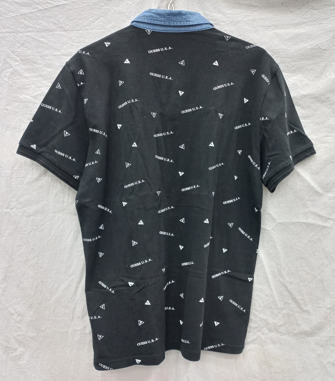 GUESS U.S.A. 로고 패턴 폴로 티셔츠 L (여 95) 상품이미지8