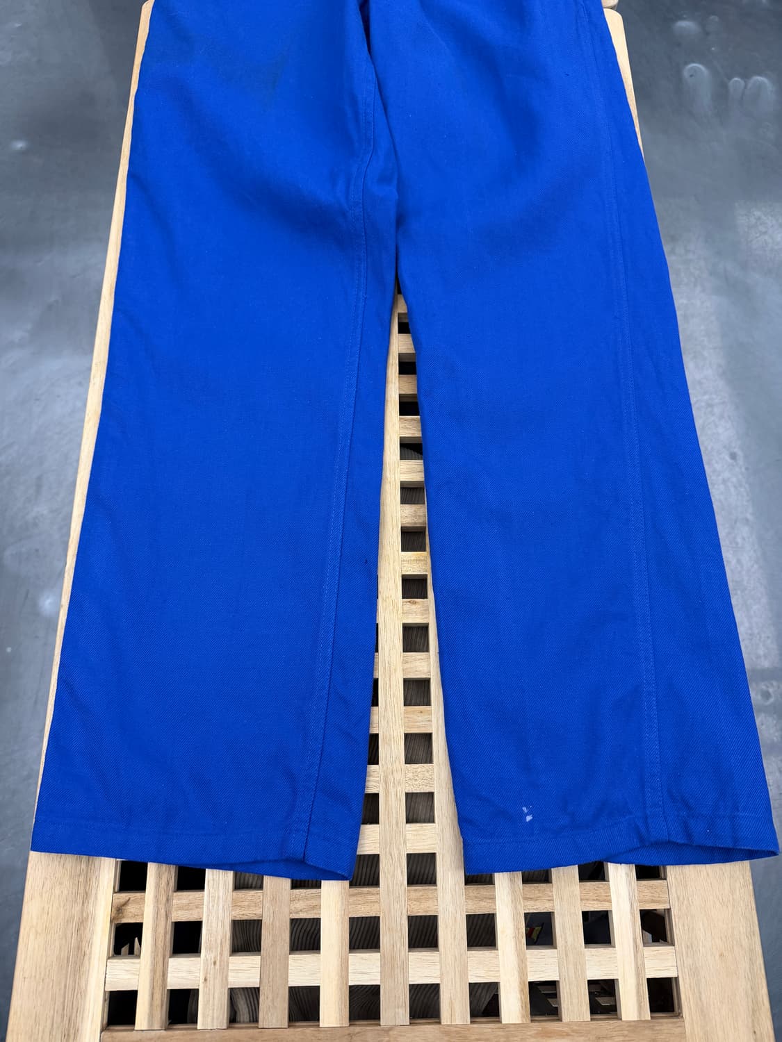 OLD VINTAGE WASHED BLUE FRENCH 프렌치워크팬츠 상품이미지4