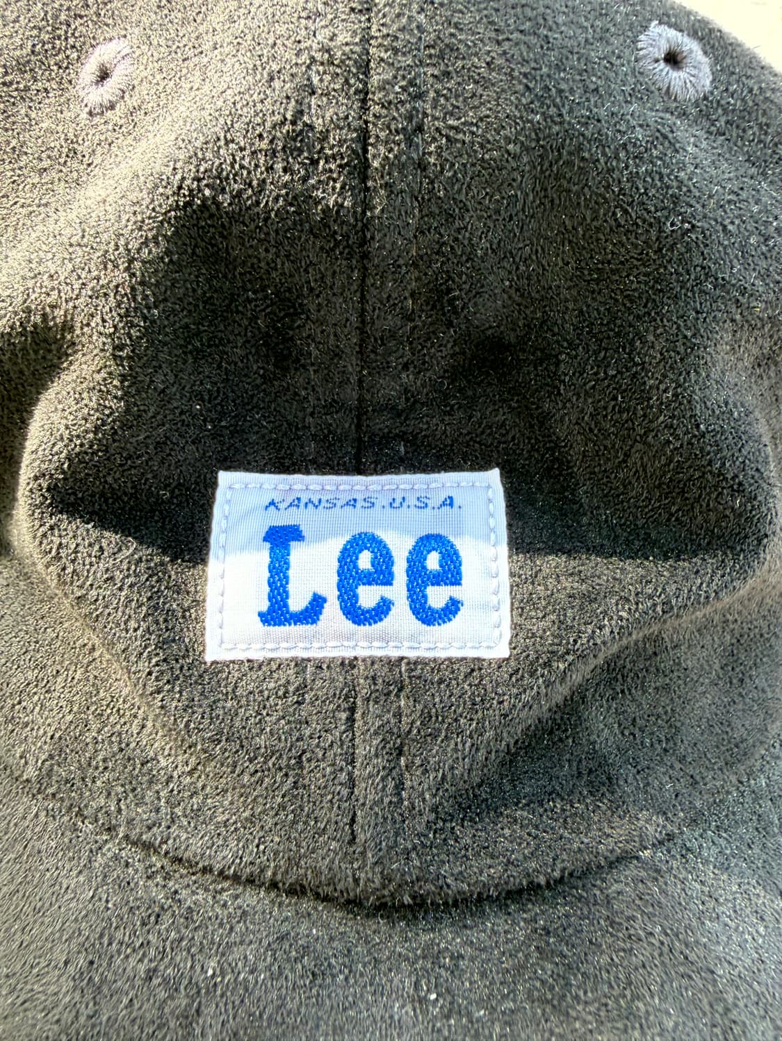 Lee  Mini Patch Suede Texture Ball Cap 상품이미지5