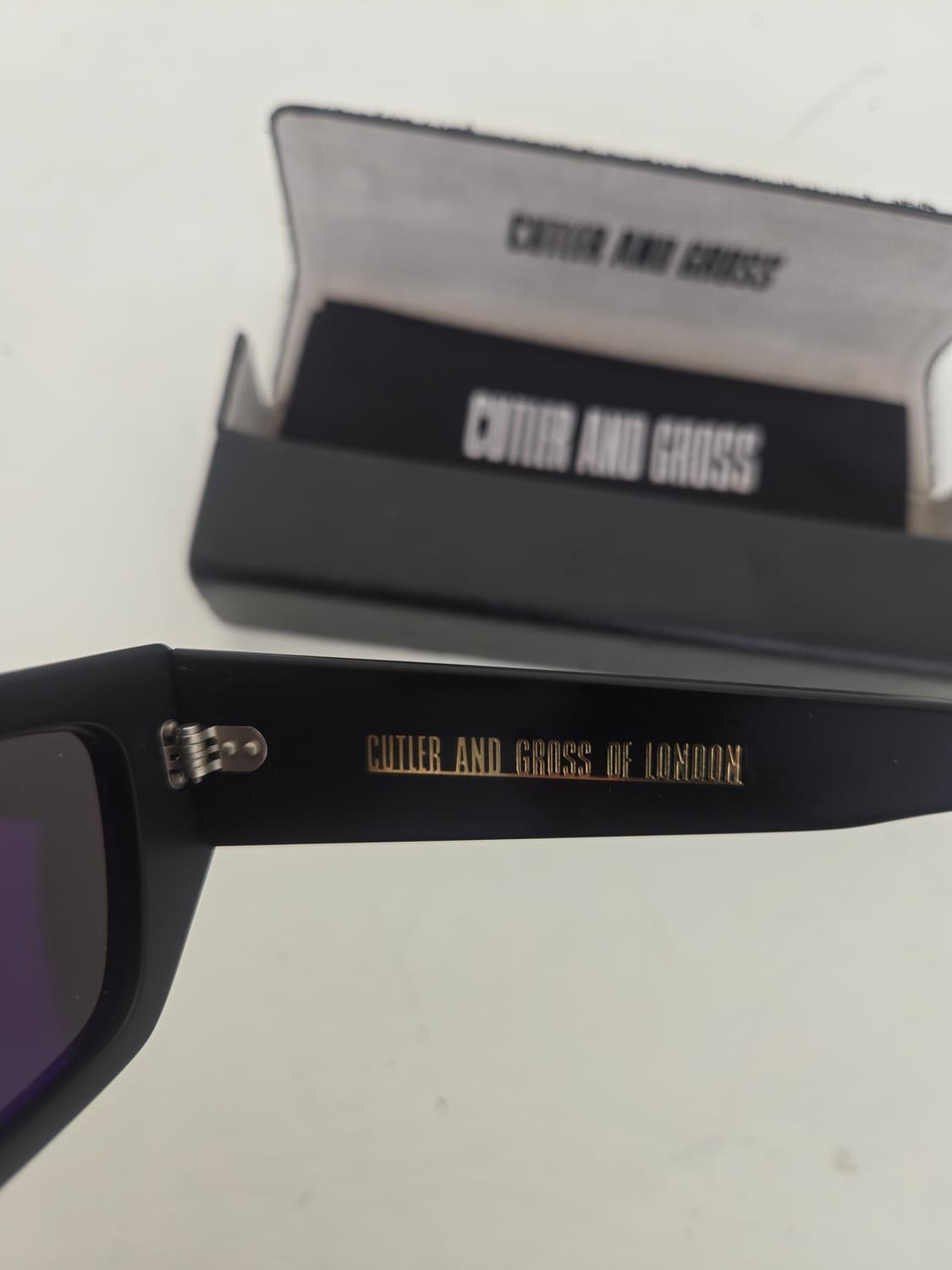 커틀러 앤 그로스 1367 browline 선글라스 black 상품이미지3