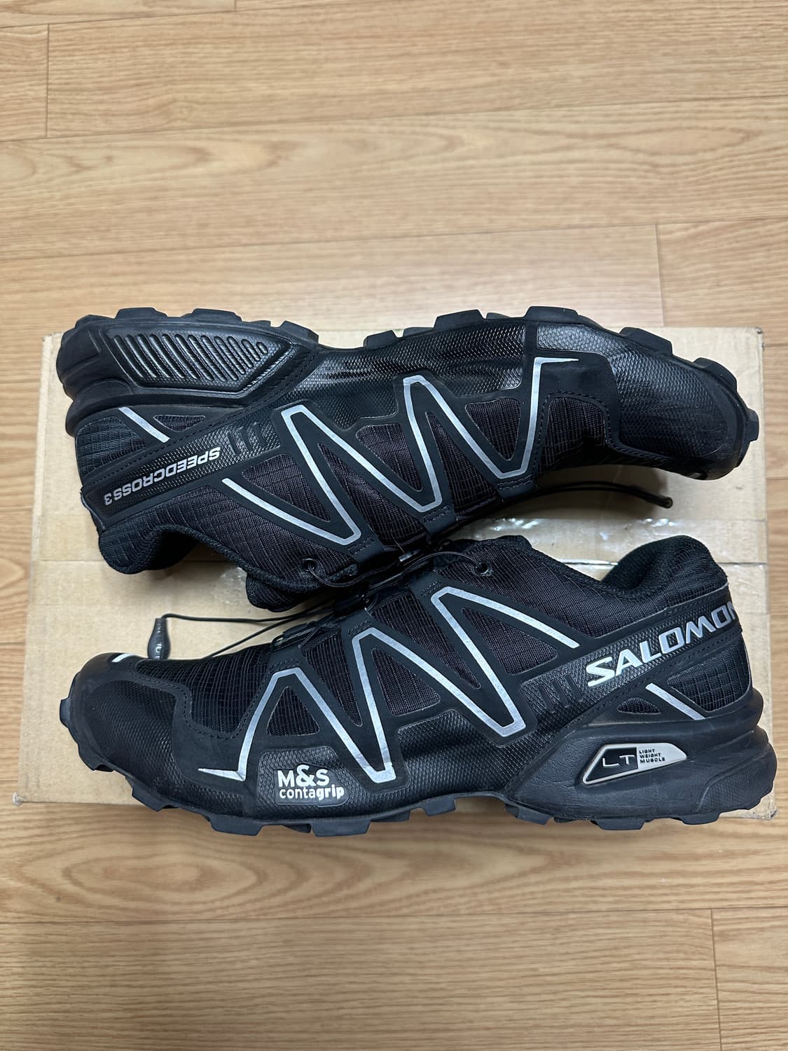 살로몬 스피드크로스3 블랙실버 295 상품이미지4