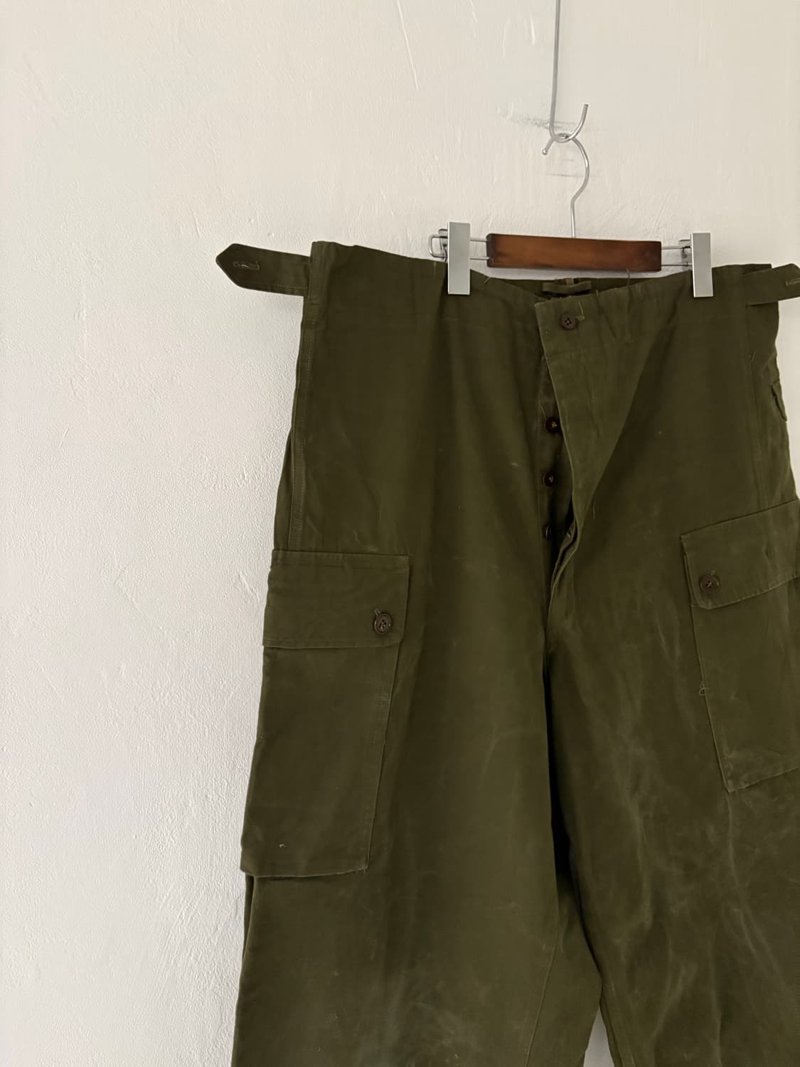 50's Royal Dutch Army Faded Canvas pant 상품이미지3