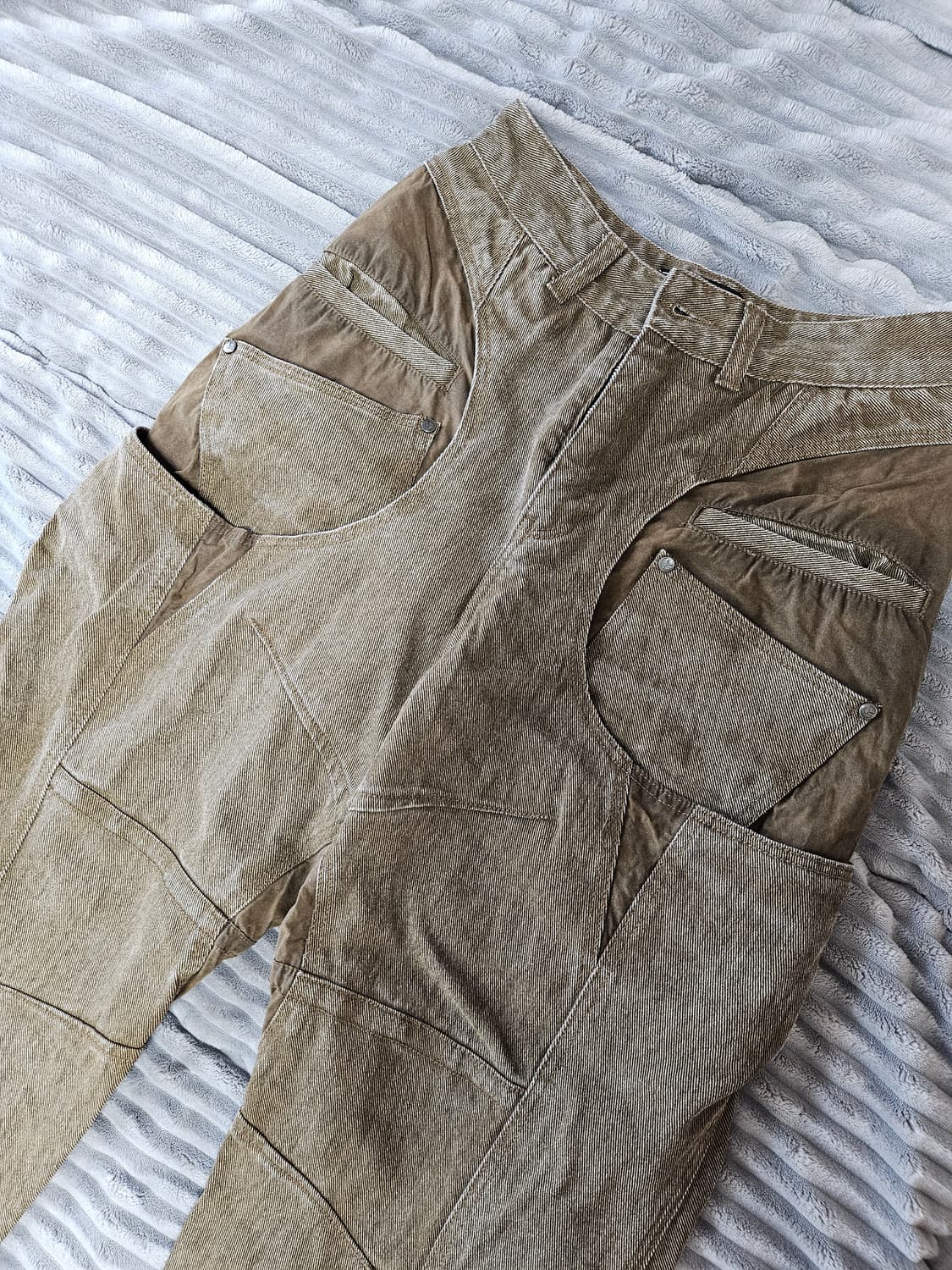 [0] IDWS 아이돈워너셀 Circle Flash Twill Pants 상품이미지1