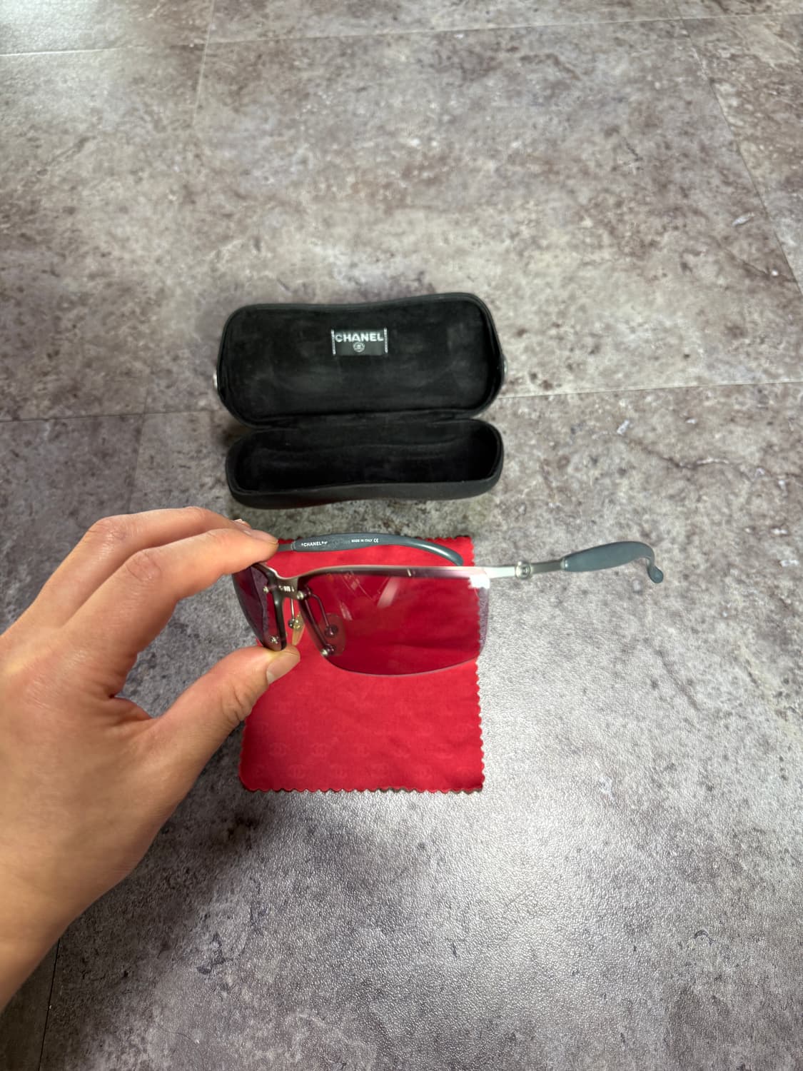 올드 샤넬 선글라스 풀박스 상품이미지5