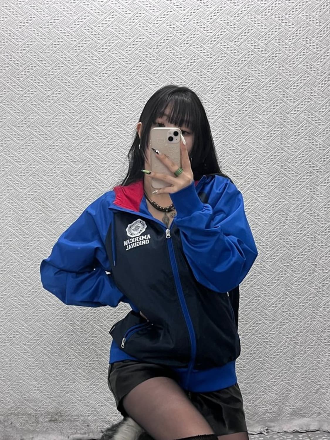 디키즈 올드스쿨 90's 레트로 키치 바람막이 집업 M C08842 상품이미지2