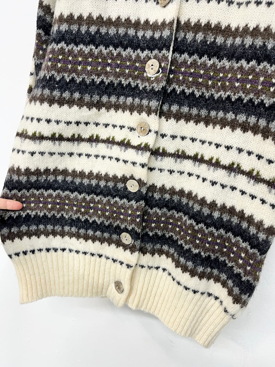  MAILLAR made in ireland 니트 가디건 상품이미지6