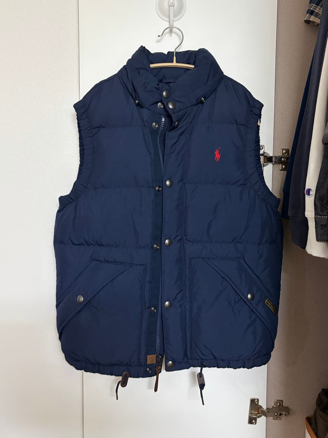 택포) 폴로 조끼 패딩 상품이미지1