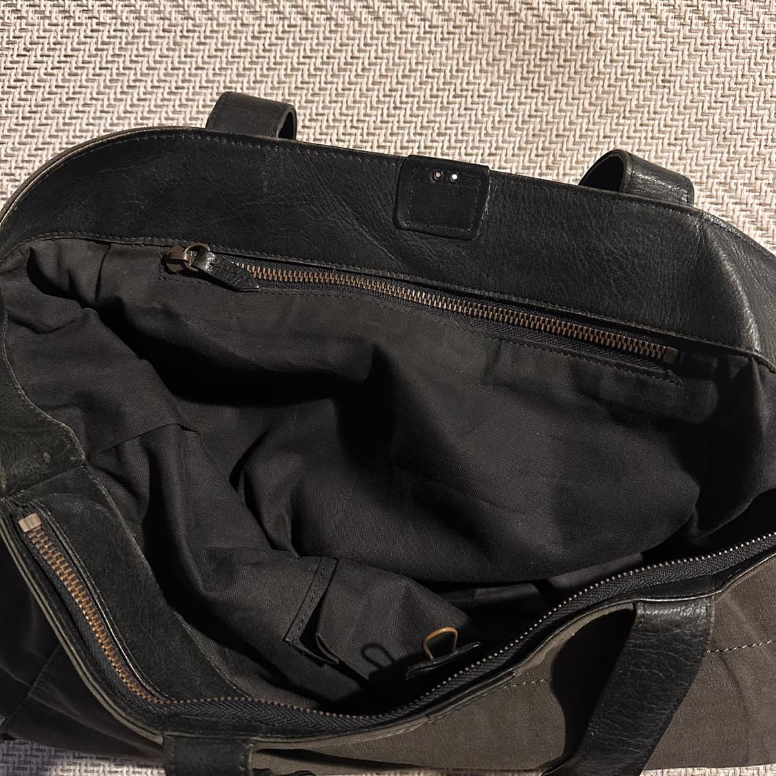 드리스 반 노튼 레더 토트백 상품이미지3