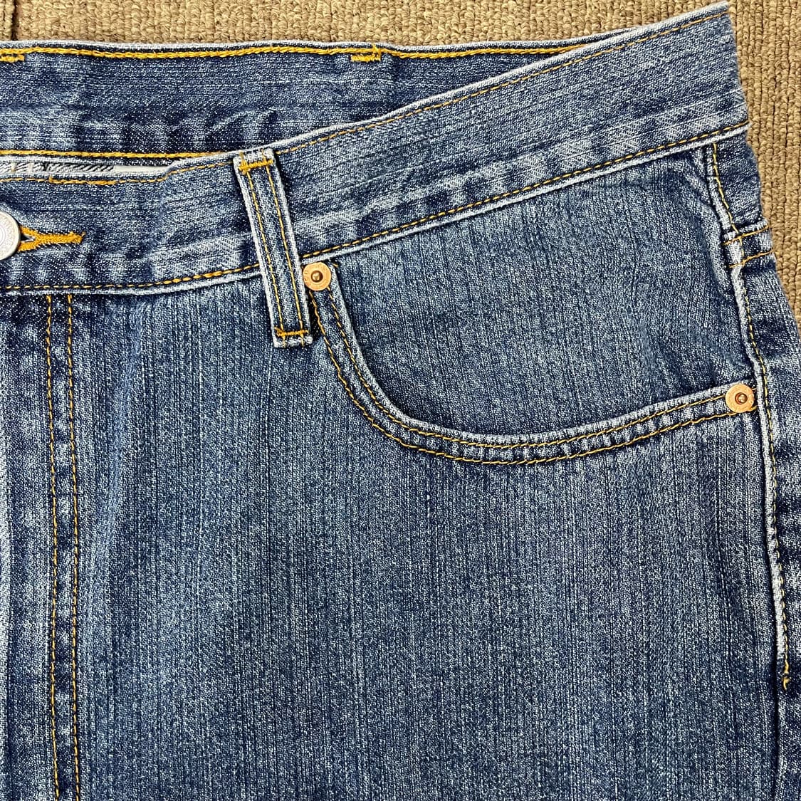(40) 00s Levi's 리바이스 505 데님 반바지 상품이미지2