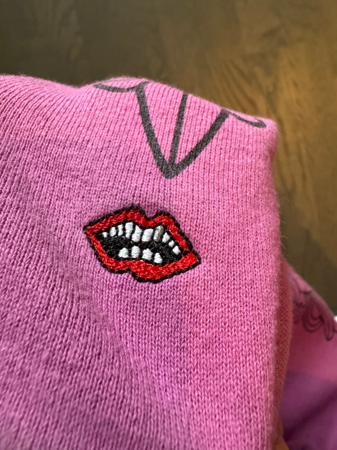 크롬하츠 매티보이 초판 퍼플 스파이더웹 후드 (교) 상품이미지5