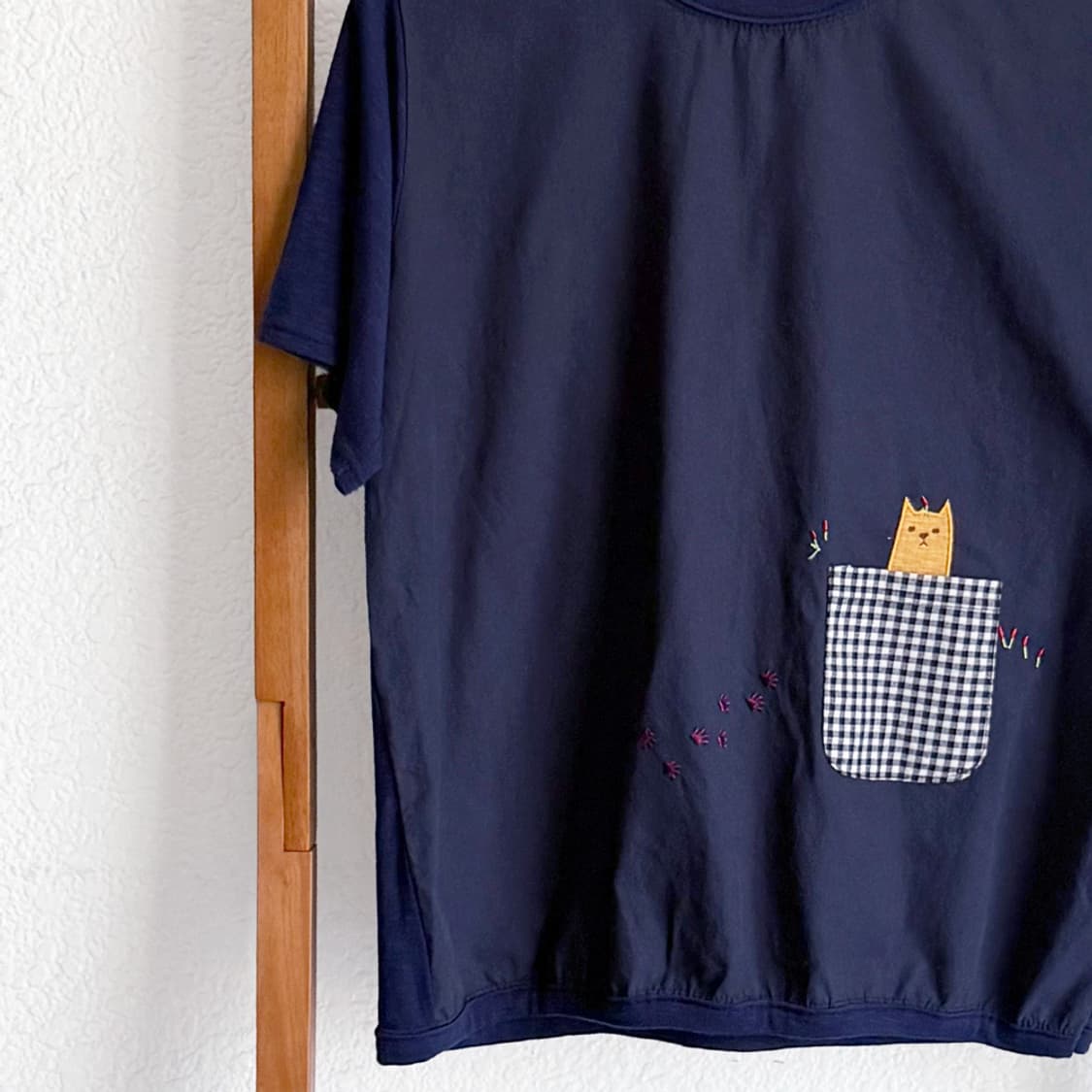 포켓 속 작은 고양이 티 상품이미지3