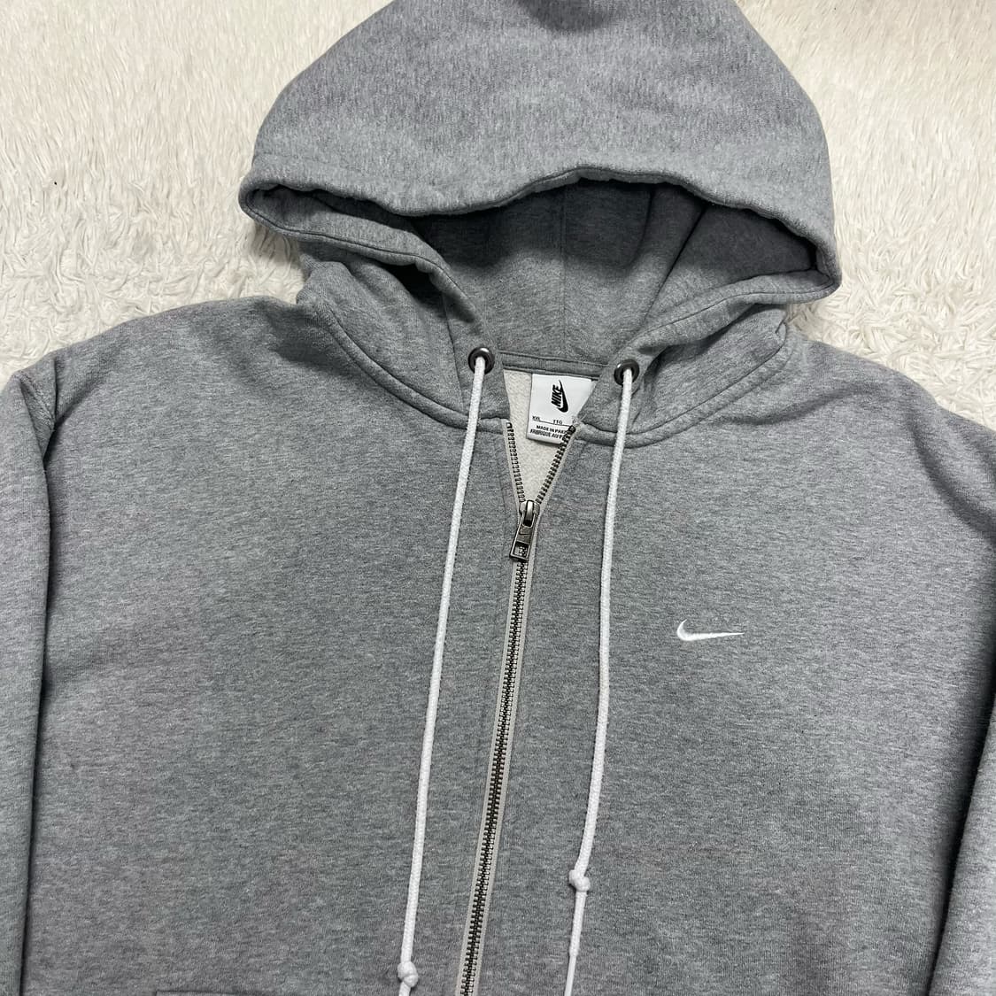 Nike NRG solo swoosh zip-up hoodie 상품이미지5