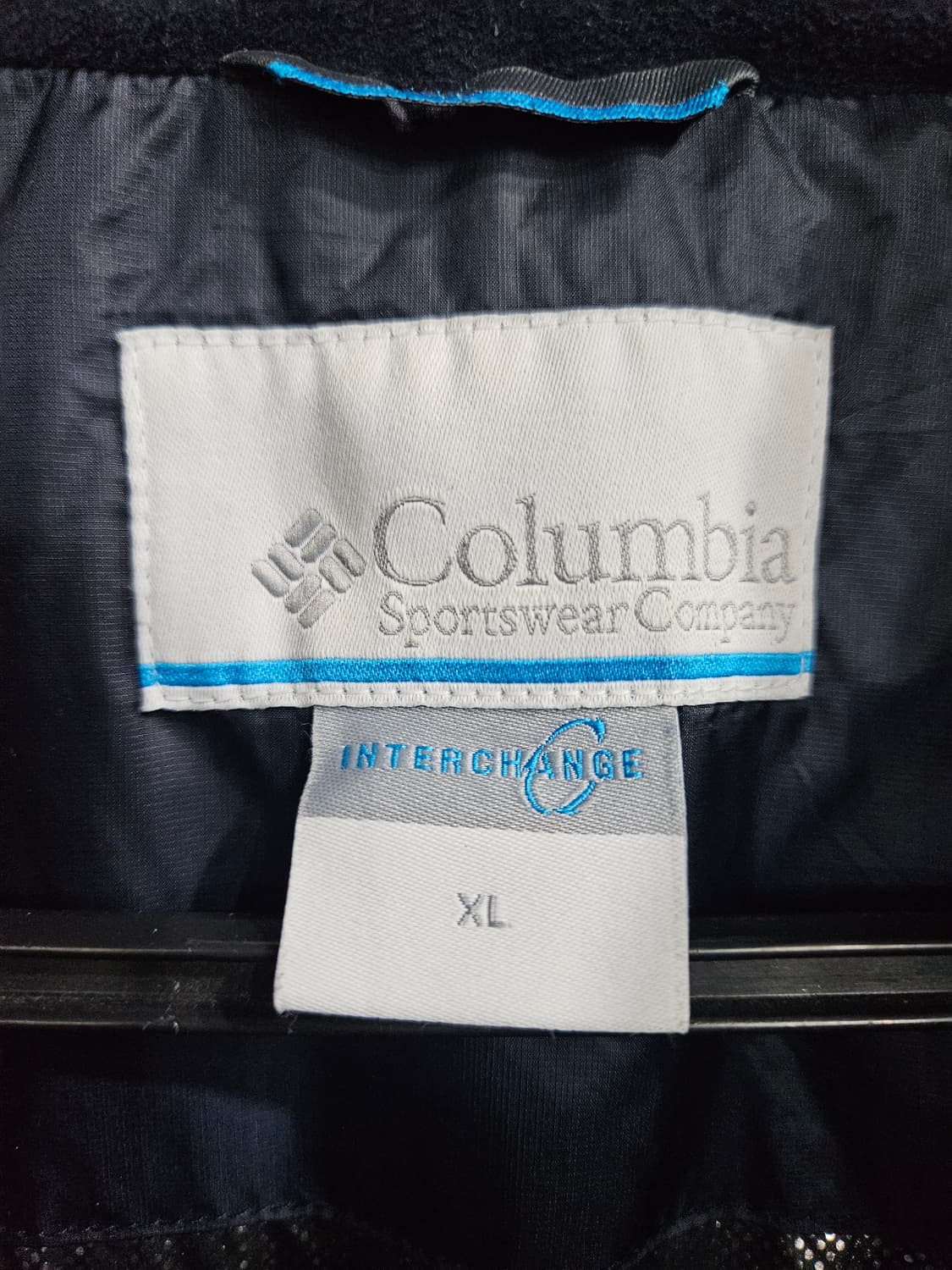 콜롬비아 옴니히트 네이비 남성 105 구스다운 경량패딩  상품이미지3