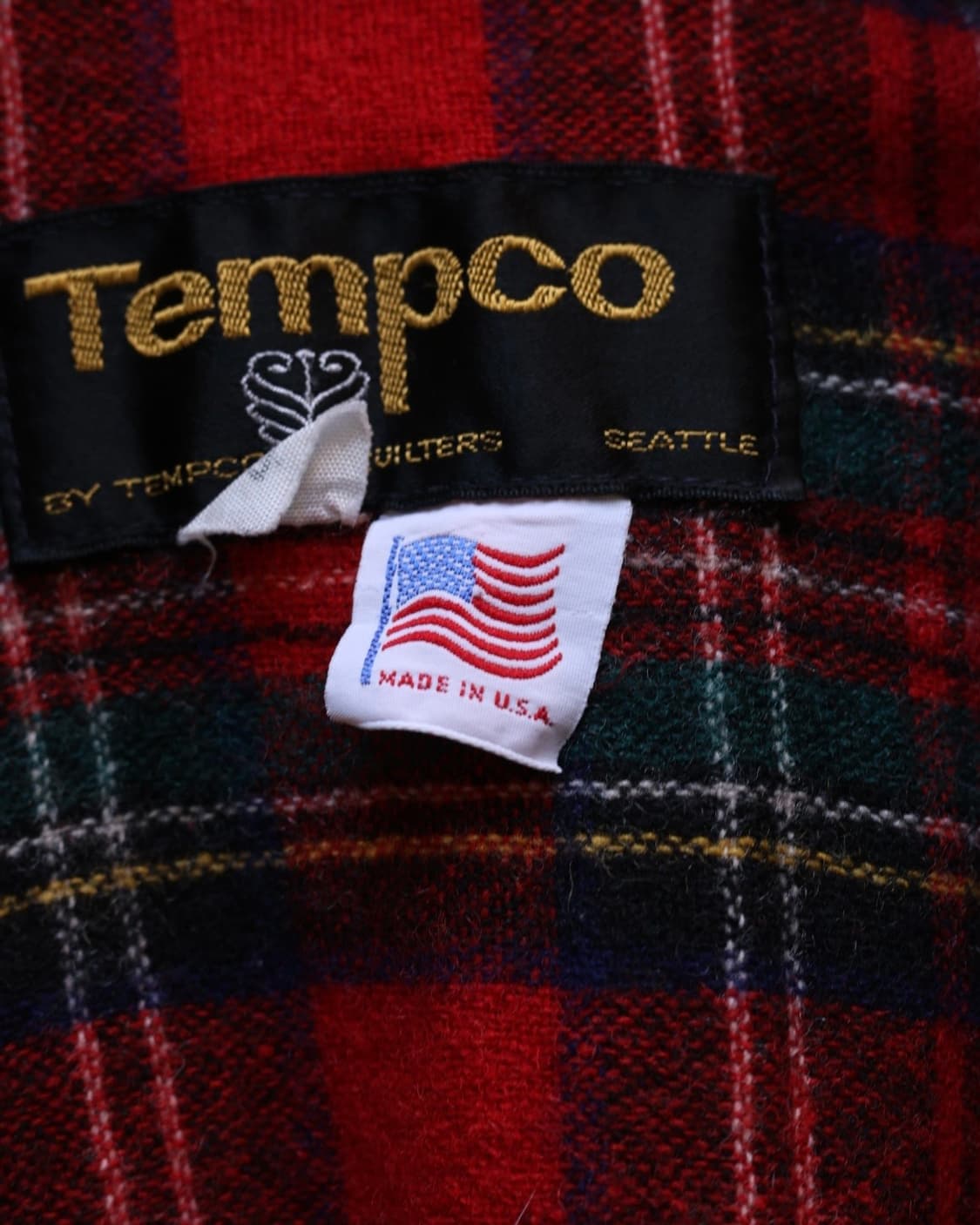 Tempco(템포) 7~80s 웨스턴 자켓(플란넬 라이닝) 상품이미지3