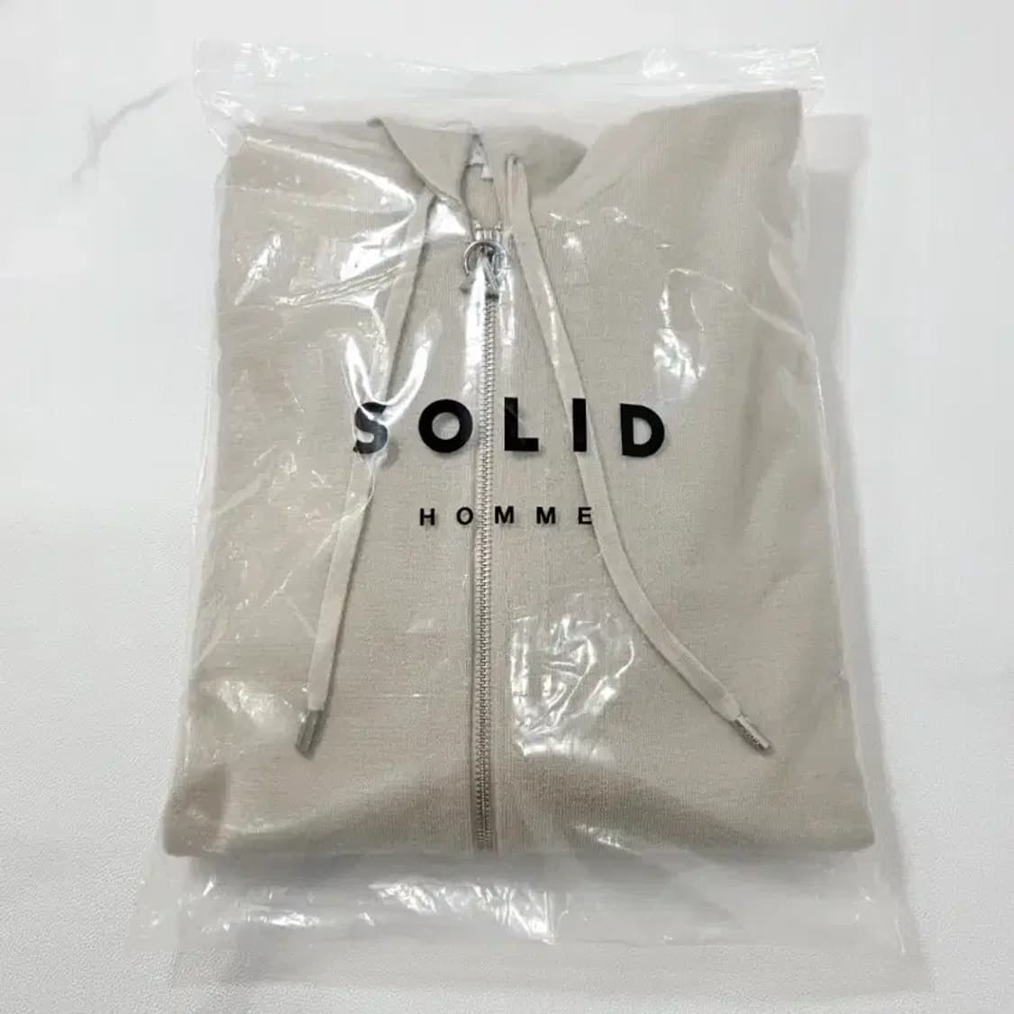 솔리드옴므 후드 집업 오버핏 새상품 110 상품이미지9