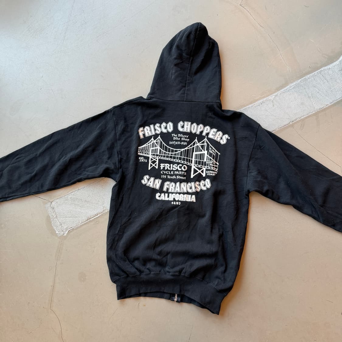 90s usa frisoco 후드 집업 상품이미지2