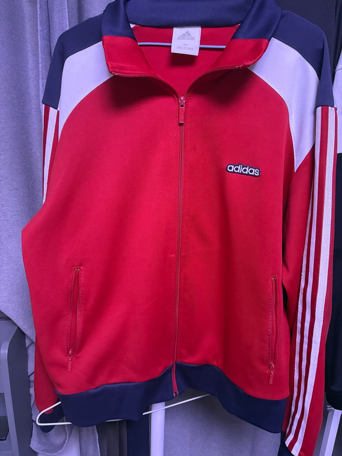 아디다스 빨흰 져지  상품이미지1