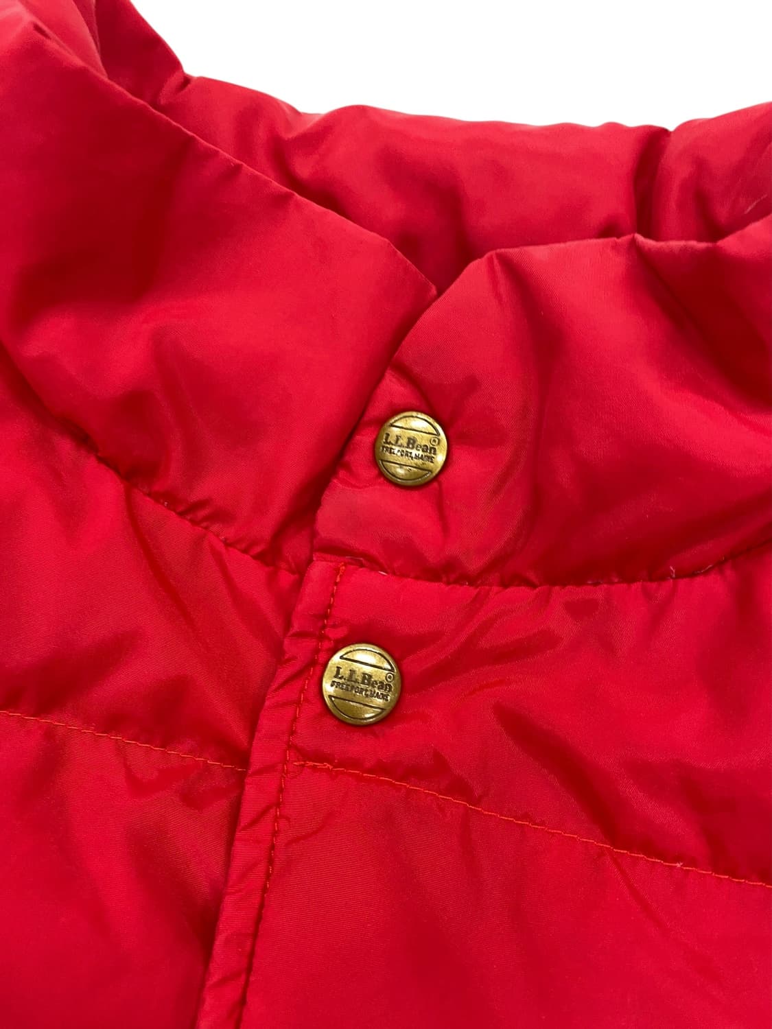 80‘s 엘엘빈 구스다운 푸퍼 베스트 상품이미지3