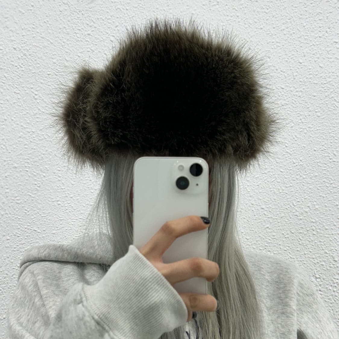 빈티지 퍼가죽 블랙 군밤모자 상품이미지1