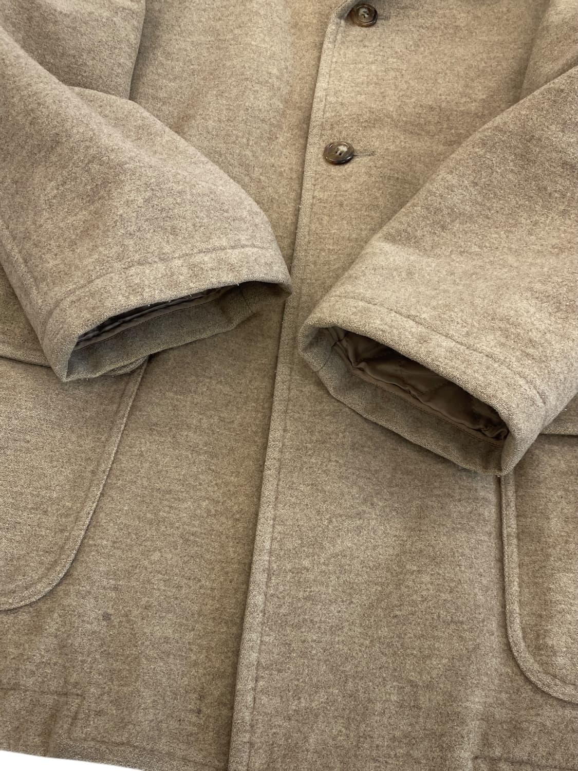 90's 뉴요커 울 카 코트 상품이미지4