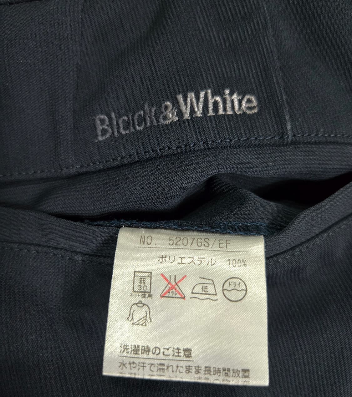 블랙앤화이트 핀턱 골프바지 슬랙스 32 상품이미지9