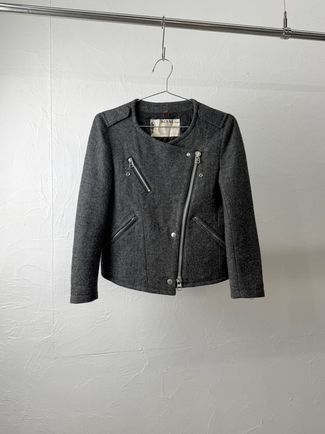 Blanc 투웨이 울 자켓 상품이미지1