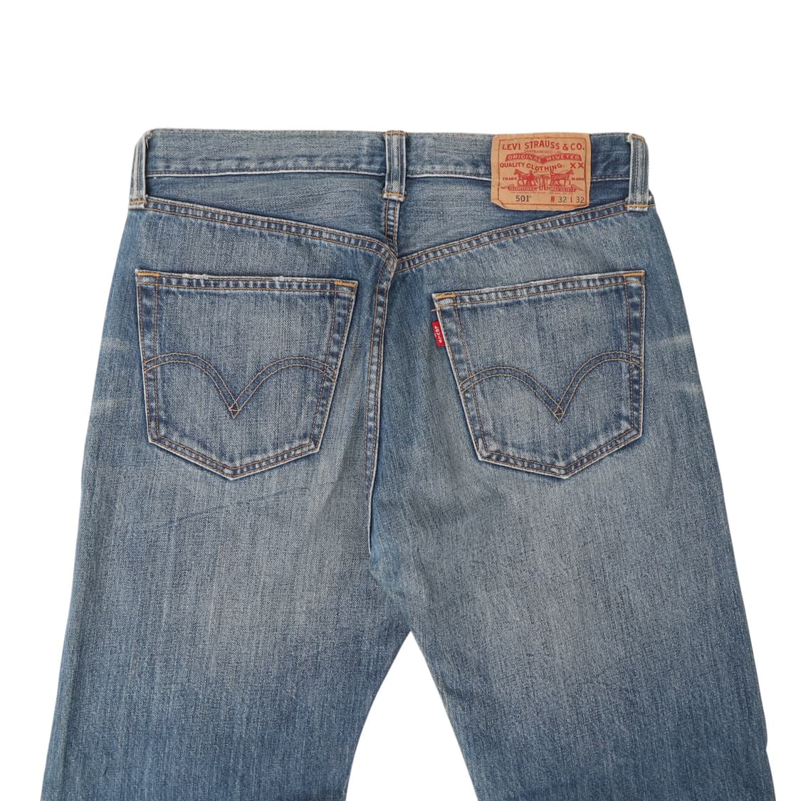 리바이스 501 스트레이트 레그 버튼플라이 데님팬츠 상품이미지2