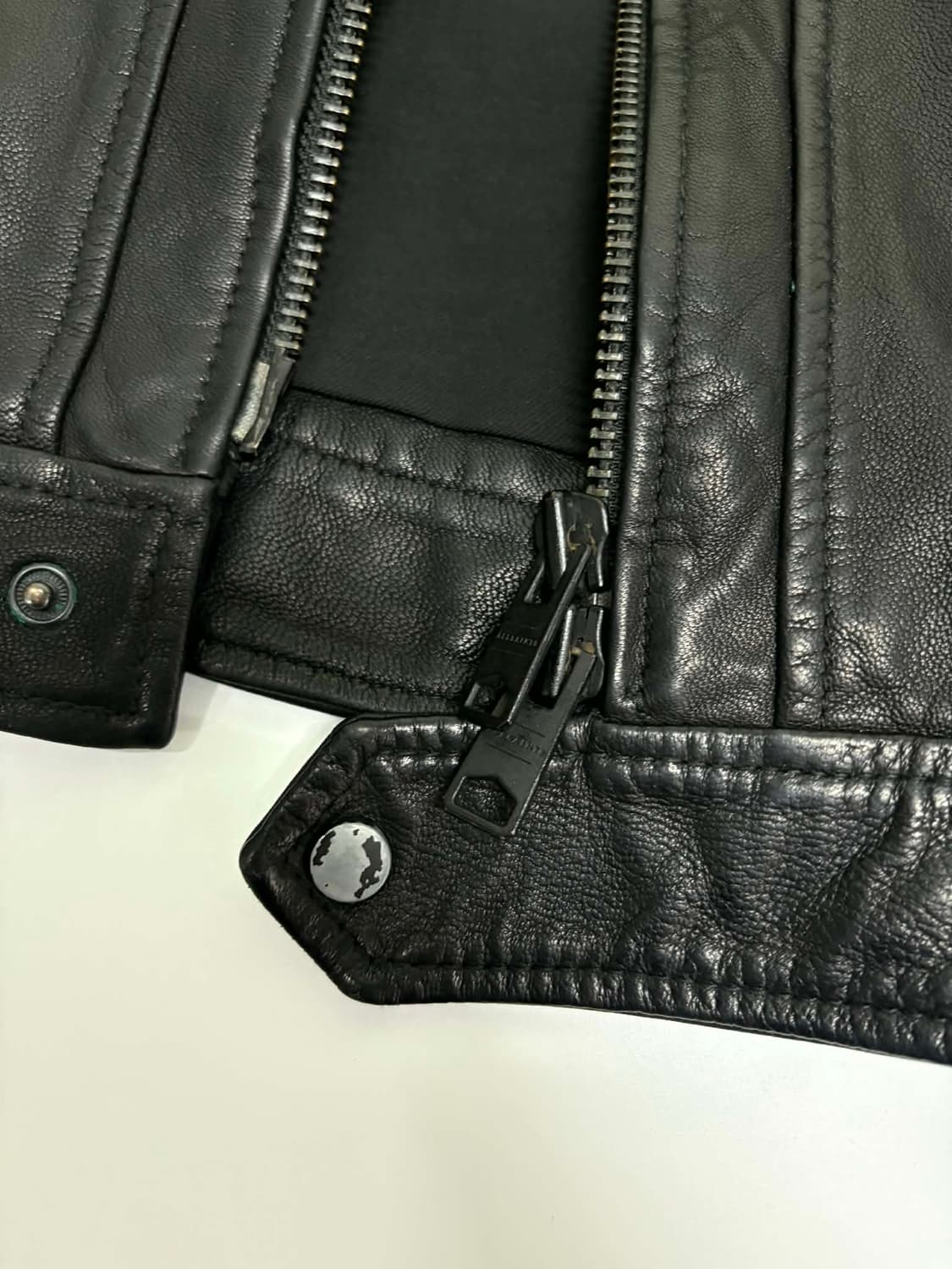 [M] 올세인츠 라크 레더 가죽 자켓 상품이미지10