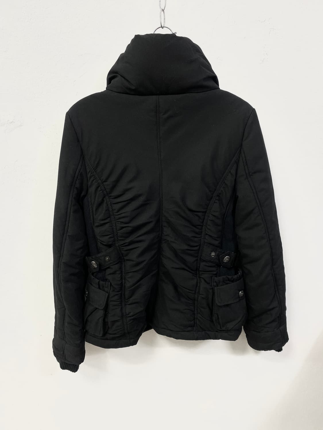 [BACKS] 택O 갸루 y2k 투웨이 블랙 자켓 상품이미지5