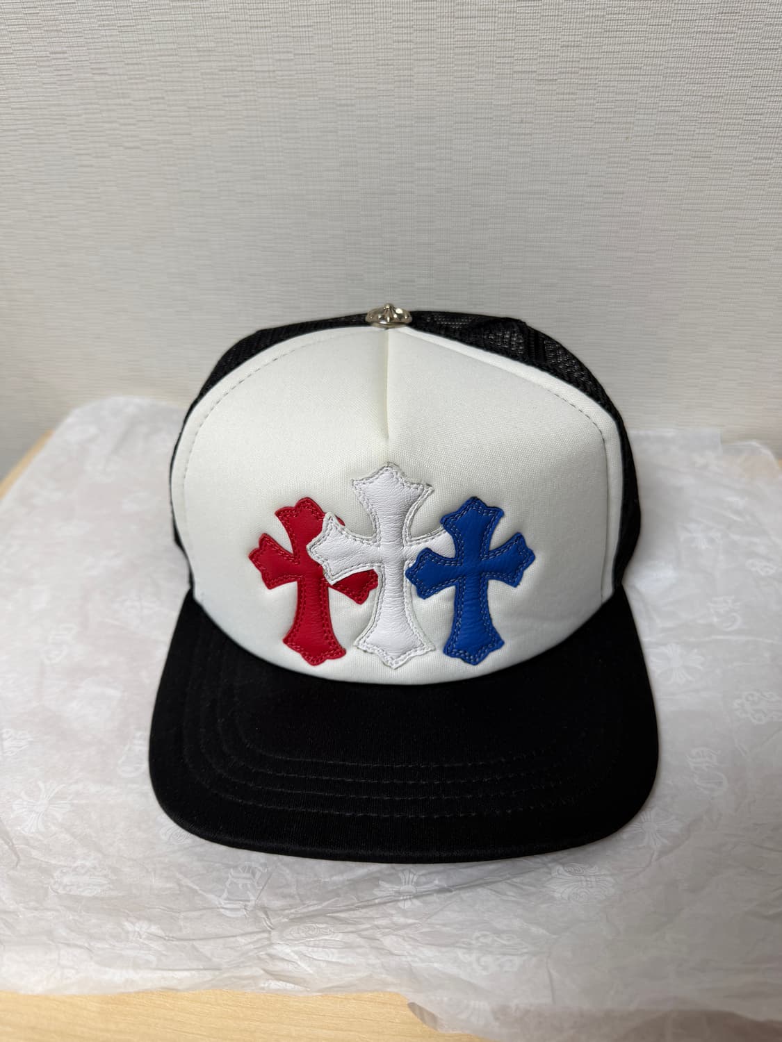 크롬하츠 세메터리 트리플 패치 트러커 캡 새제품 상품이미지1