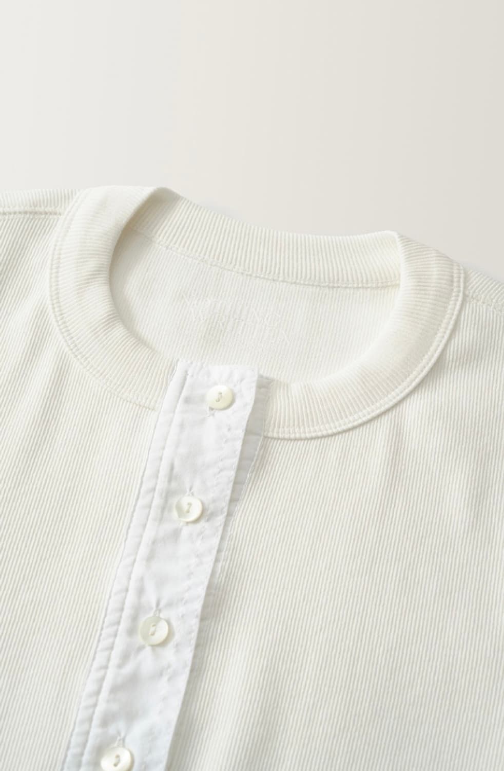 낫띵리튼 버튼 티셔츠 (Vintage button t-shirt) 상품이미지2