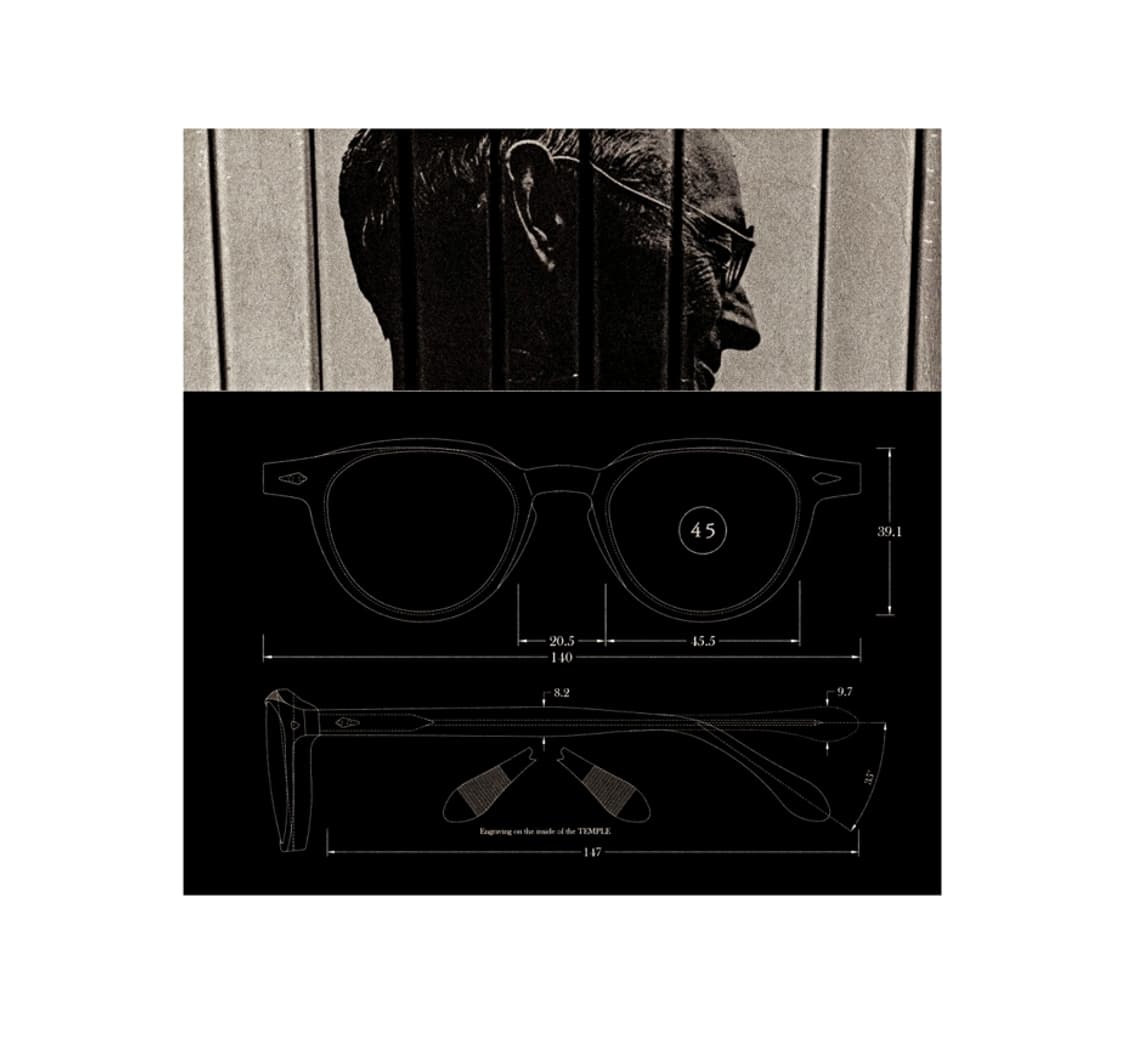 45사이즈 Pantoscope 블랙유광 상품이미지8