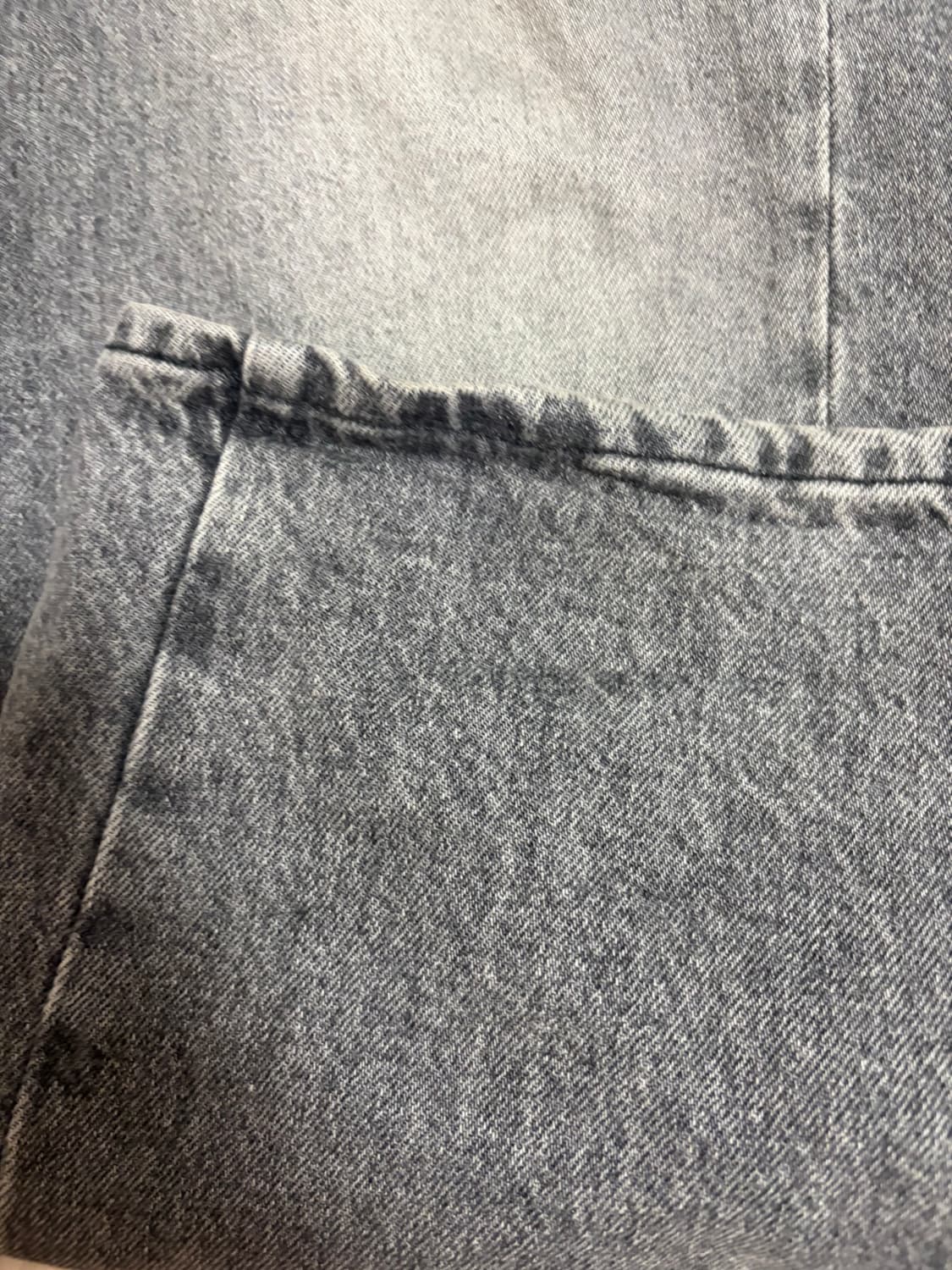 선플라워 와이드트위스트데님 30/32사이즈 상품이미지4