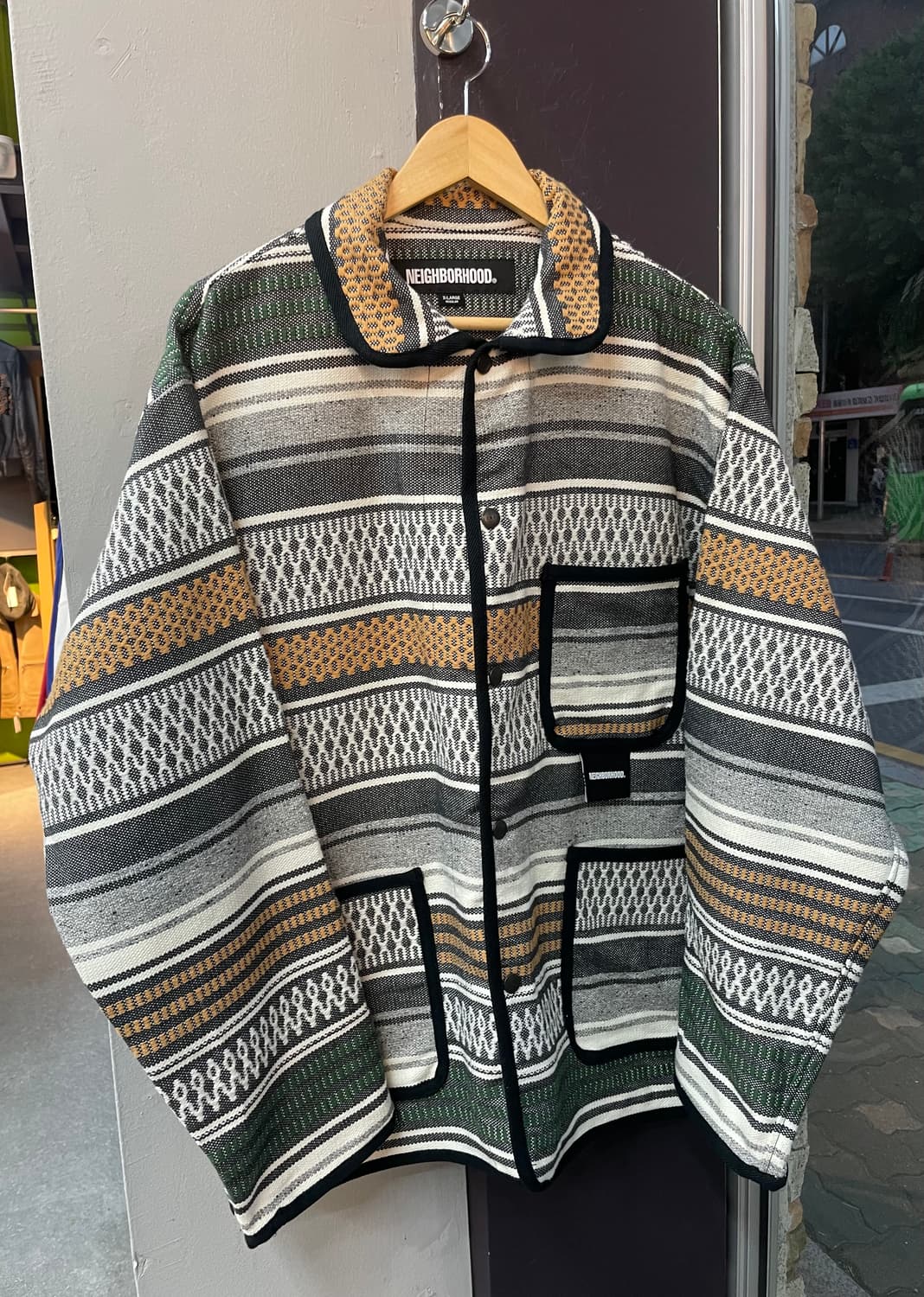 XL/ 네이버후드 23SS 멕시칸 블랭킷 자켓 상품이미지2