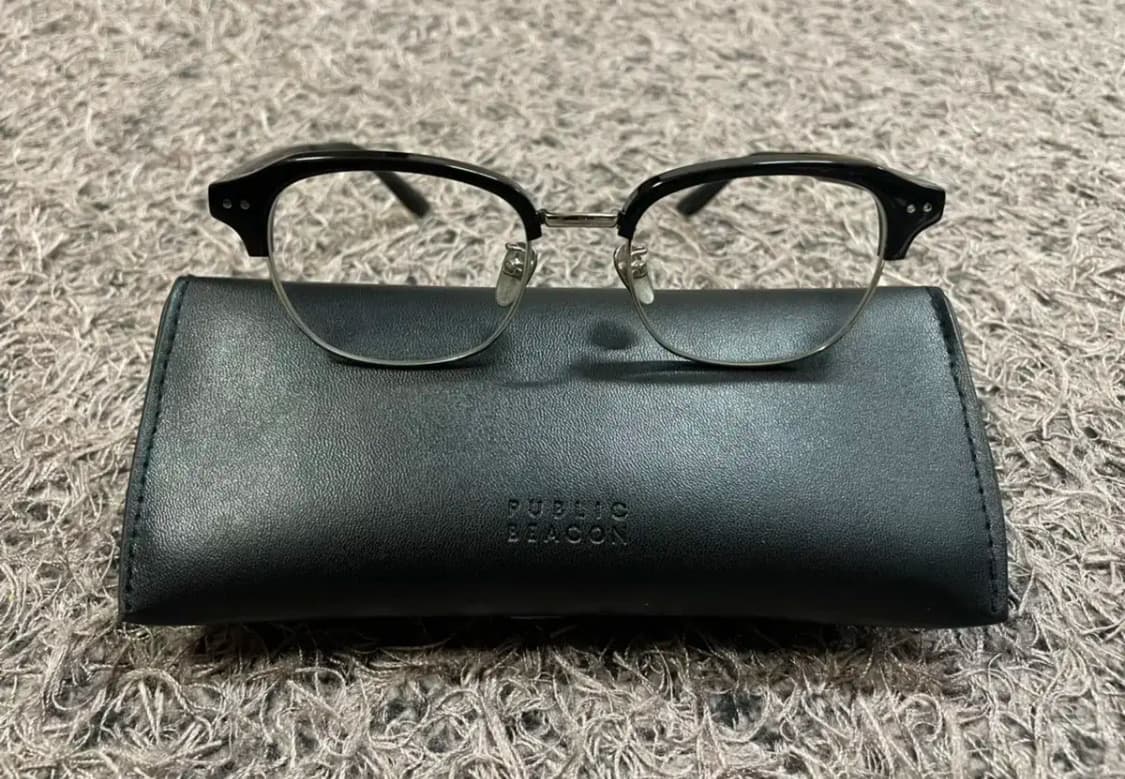 퍼블릭비컨 NO2 BLK SV 안경 상품이미지2