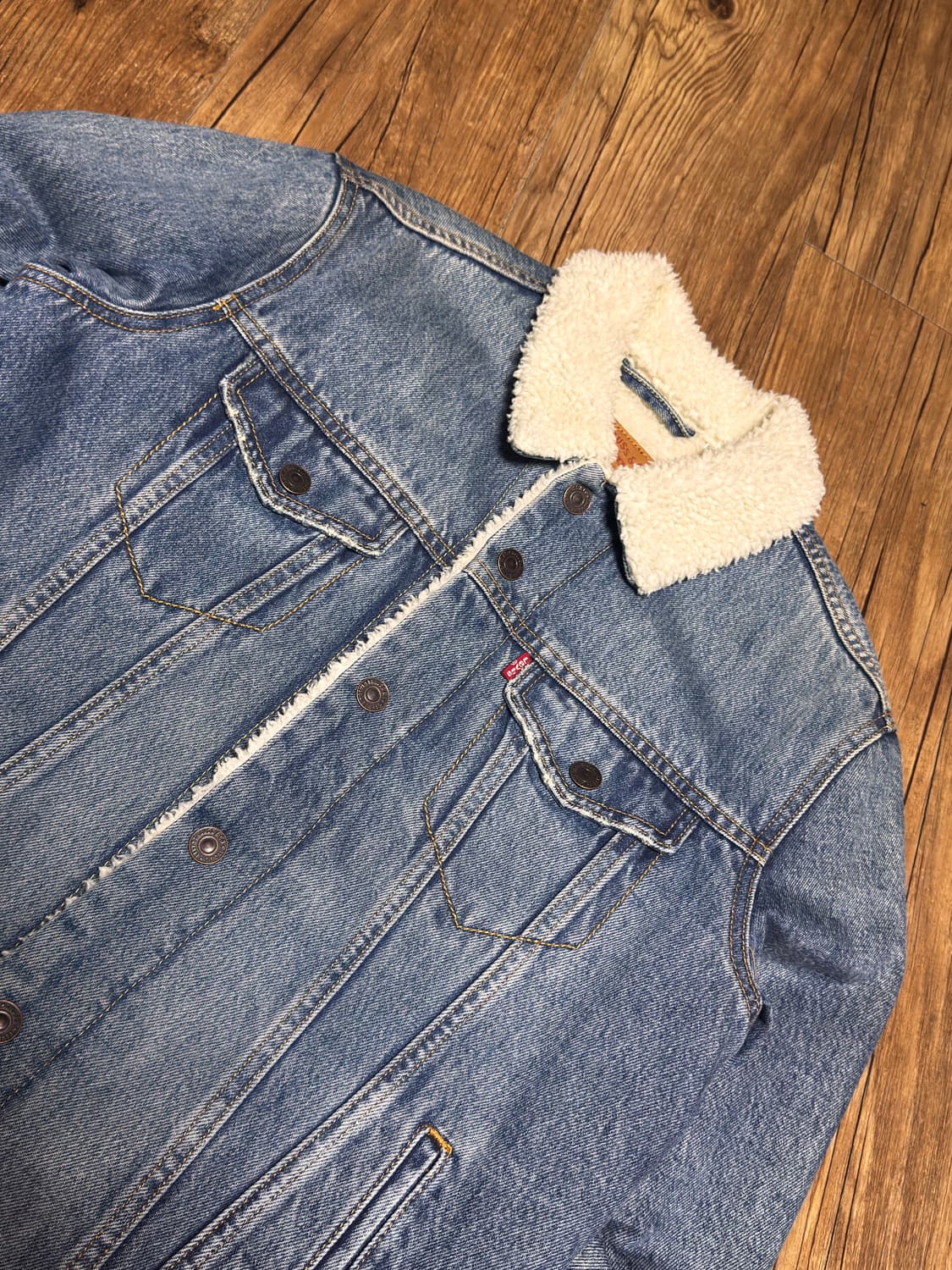 리바이스 쉐르파 펀칭 자켓 상품이미지4